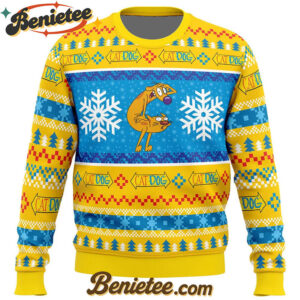 Christmas CatDog Nickelodeon Ugly Christmas Sweater