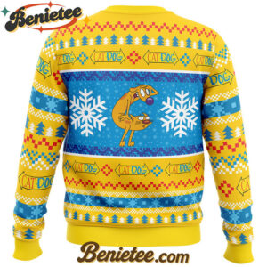 Christmas CatDog Nickelodeon Ugly Christmas Sweater