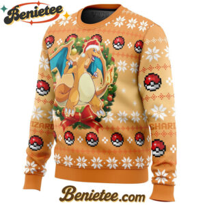 Christmas Charizard Pokemon Ugly Christmas Sweater