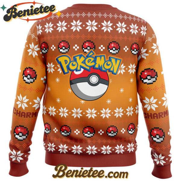 Christmas Charmander Pokemon Ugly Christmas Sweater