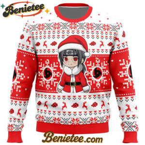 Christmas Chibi Itachi Akatsuki Shippuden Ugly Christmas Sweater