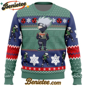 Christmas Chibi Kakashi Hatake Shippuden Christmas Sweater