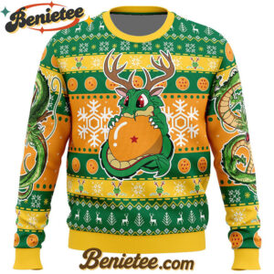 Christmas Chibi Shenron Dragon Ball Z Ugly Christmas Sweater