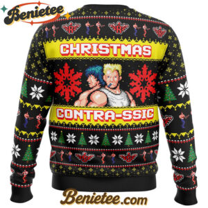 Christmas Contrassic Contra Ugly Christmas Sweater