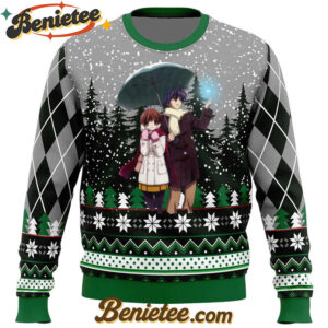 Christmas Couple Clannad Ugly Christmas Sweater