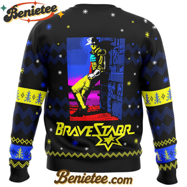 Christmas Cowboy Bravestarr Ugly Christmas Sweater