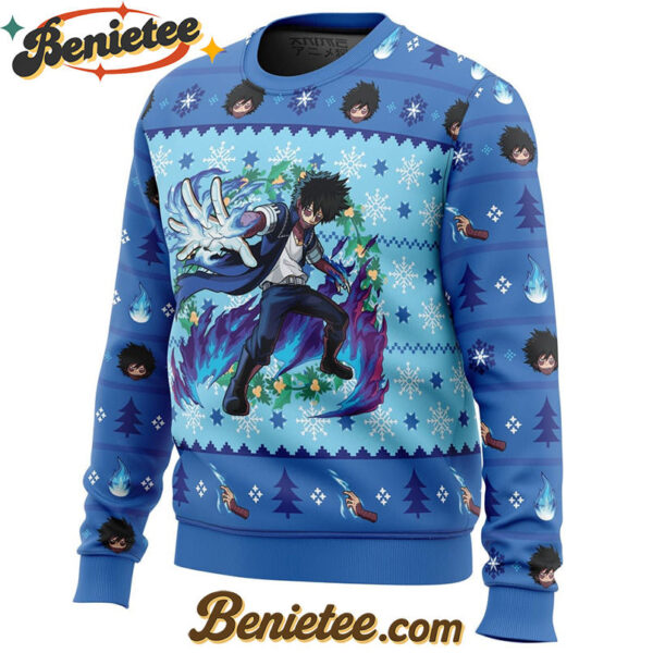 Christmas Dabi My Hero Academia Ugly Christmas Sweater