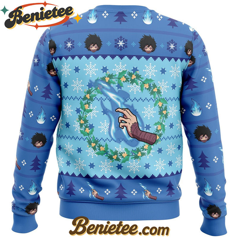 Christmas Dabi My Hero Academia Ugly Christmas Sweater