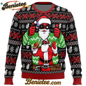 Christmas Deadpool Marvel Ugly Christmas Sweater