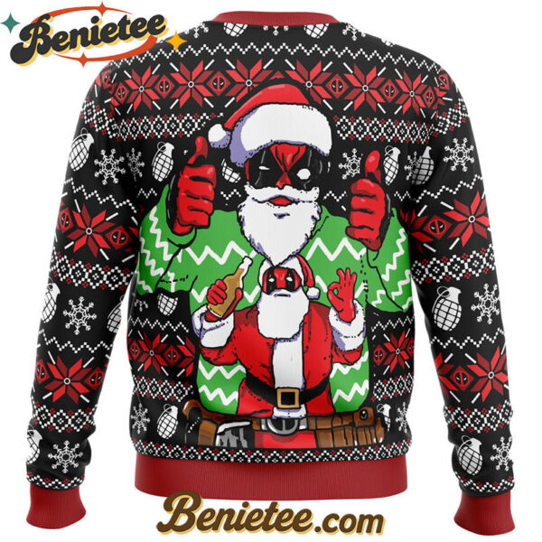 Christmas Deadpool Marvel Ugly Christmas Sweater