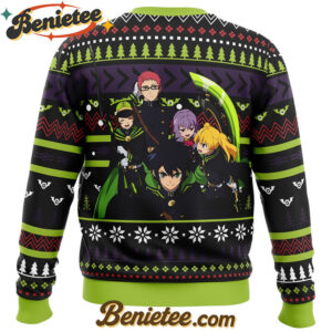 Christmas Demon Army Seraph of the End Ugly Christmas Sweater
