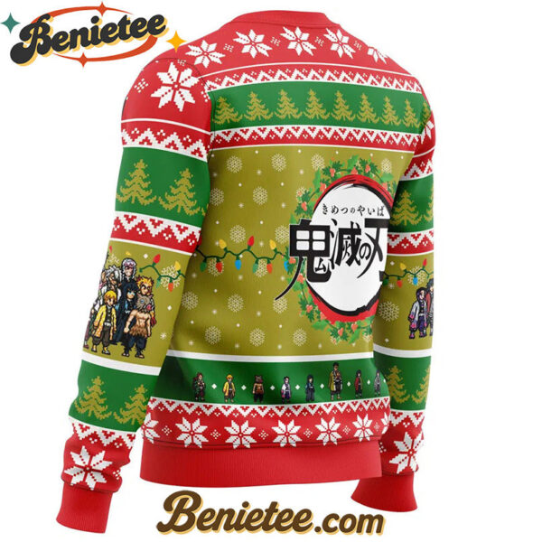 Christmas Demon Slayer Squad Demon Slayer Ugly Christmas Sweater
