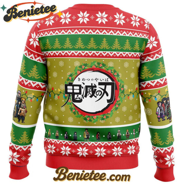 Christmas Demon Slayer Squad Demon Slayer Ugly Christmas Sweater
