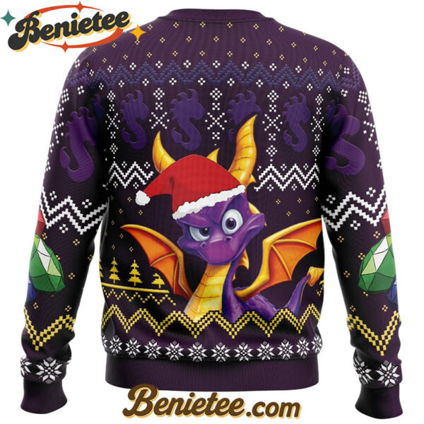 Christmas Dragon Spyro Ugly Christmas Sweater