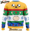 Christmas Finn and Jake Adventure Time Ugly Christmas Sweater