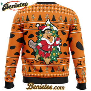 Christmas Fred The Flintstones Ugly Christmas Sweater