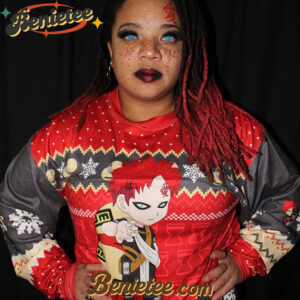 Christmas Gaara Shippuden Ugly Christmas Sweater