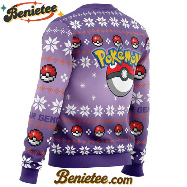 Christmas Gengar Pokemon Ugly Christmas Sweater
