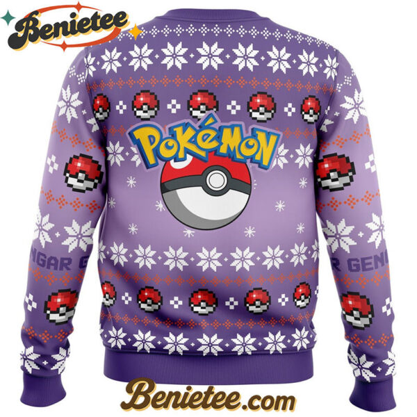Christmas Gengar Pokemon Ugly Christmas Sweater