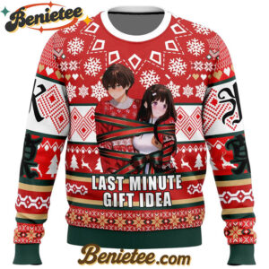 Christmas Gift Couple Hyouka Ugly Christmas Sweater