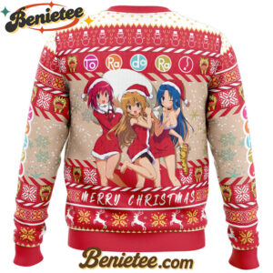 Christmas Girls Toradora! Ugly Christmas Sweater