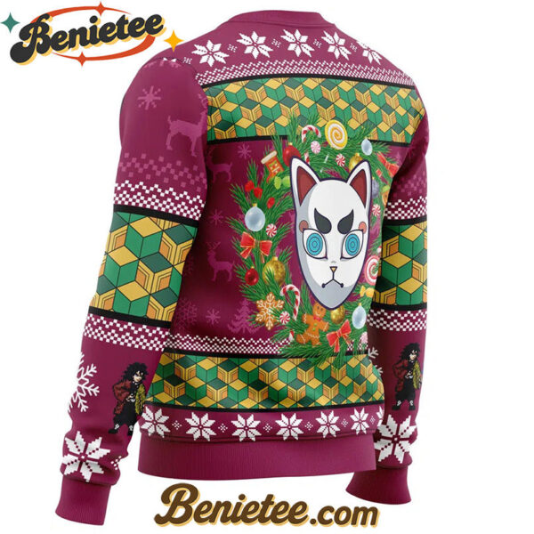 Christmas Giyuu Tomioka Demon Slayer Ugly Christmas Sweater