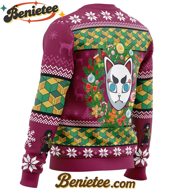 Christmas Giyuu Tomioka Demon Slayer Ugly Christmas Sweater