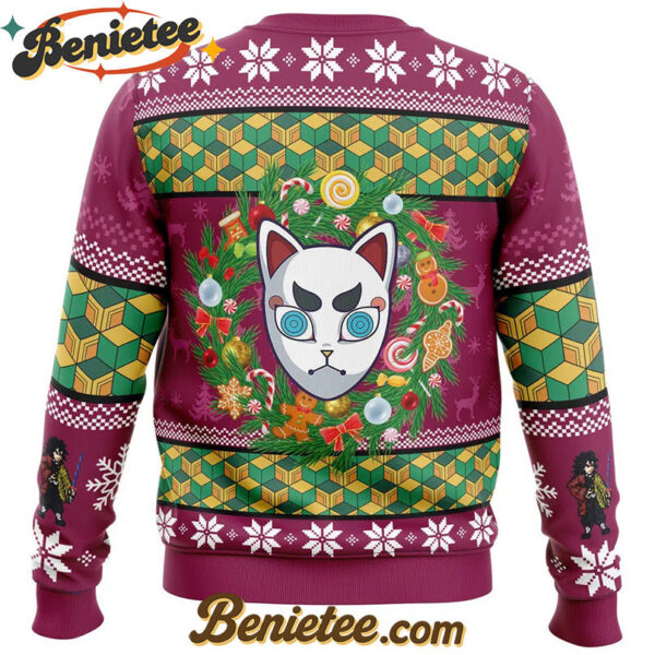 Christmas Giyuu Tomioka Demon Slayer Ugly Christmas Sweater