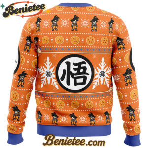 Christmas Goku Dragon Ball Z Ugly Christmas Sweater