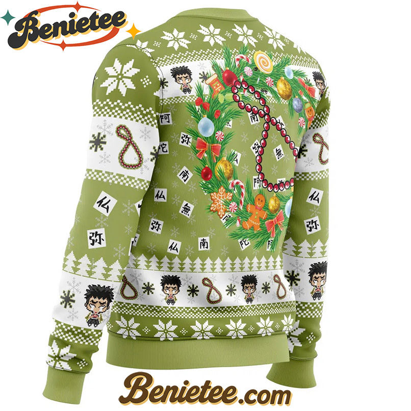 Christmas Gyomei Himejema Demon Slayer Ugly Christmas Sweater