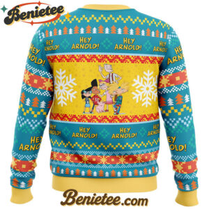 Christmas Hey Arnold! Nickelodeon Ugly Christmas Sweater