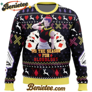 Christmas Hisoka Hunter X Hunter Ugly Christmas Sweater