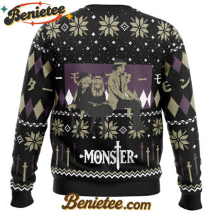 Christmas Is Born When People Gather Together Monster Ugly Christmas Sweater