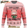 Christmas Is Coming You Dumbass! Spy X Family Ugly Christmas Sweater