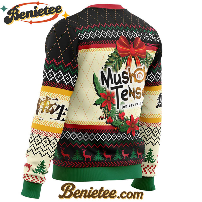 Christmas Is Here Mushoku Tensei Jobless Reincarnation Ugly Christmas Sweater