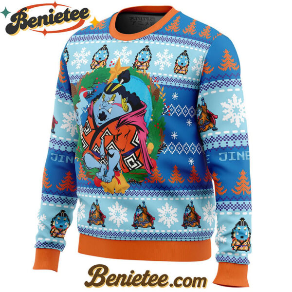 Christmas Jinbe One Piece Ugly Christmas Sweater