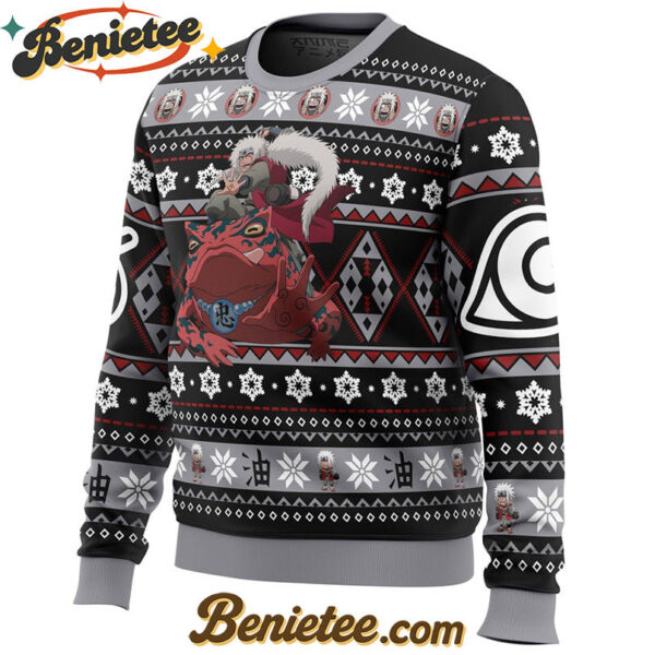 Christmas Jiraiya Shippuden Ugly Christmas Sweater