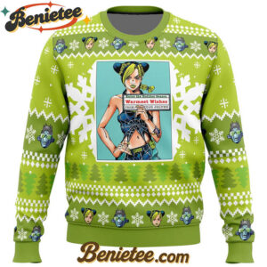 Christmas Jolyne Kujo Jojo's Bizarre Adventure Christmas Sweater