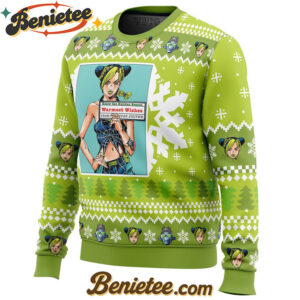 Christmas Jolyne Kujo Jojo's Bizarre Adventure Christmas Sweater