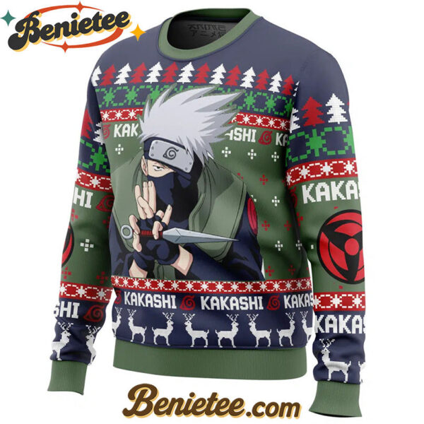 Christmas Kakashi Hatake Shippuden Christmas Sweater