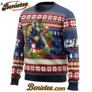 Christmas Kenshiro Fist of The North Star Ugly Christmas Sweater