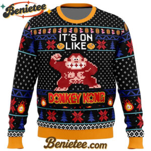 Christmas Kong Donkey Kong Ugly Christmas Sweater