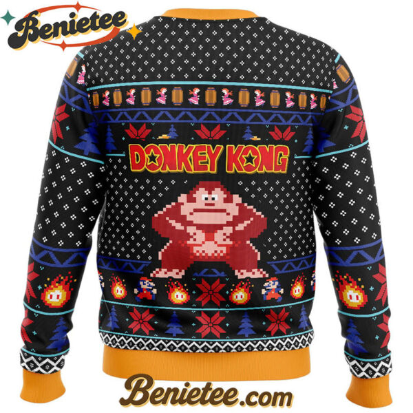 Christmas Kong Donkey Kong Ugly Christmas Sweater