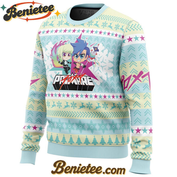 Christmas Lio and Galo Promare Christmas Sweater