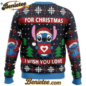 Christmas Love Stitch Ugly Christmas Sweater