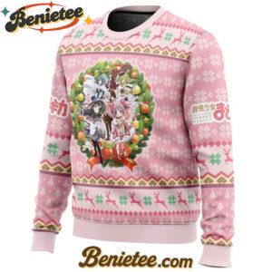 Christmas Magic Puella Magi Madoka Magica Ugly Christmas Sweater