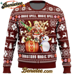 Christmas Magic Spell Charlotte Ugly Christmas Sweater