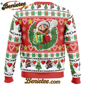 Christmas Mario Mario Bros Ugly Christmas Sweater