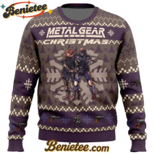 Christmas Metal Gear Solid Ugly Christmas Sweater