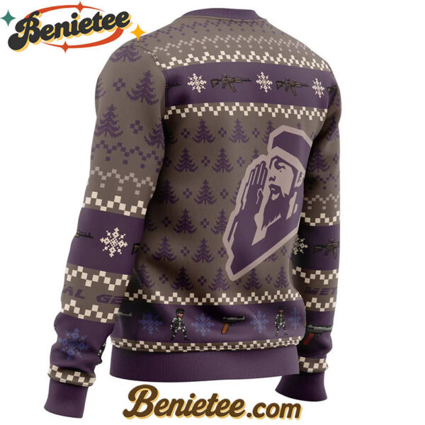 Christmas Metal Gear Solid Ugly Christmas Sweater
